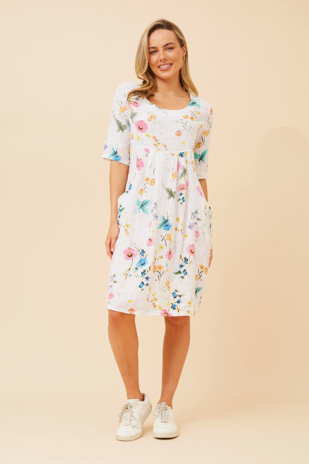 Melody Linen Dress