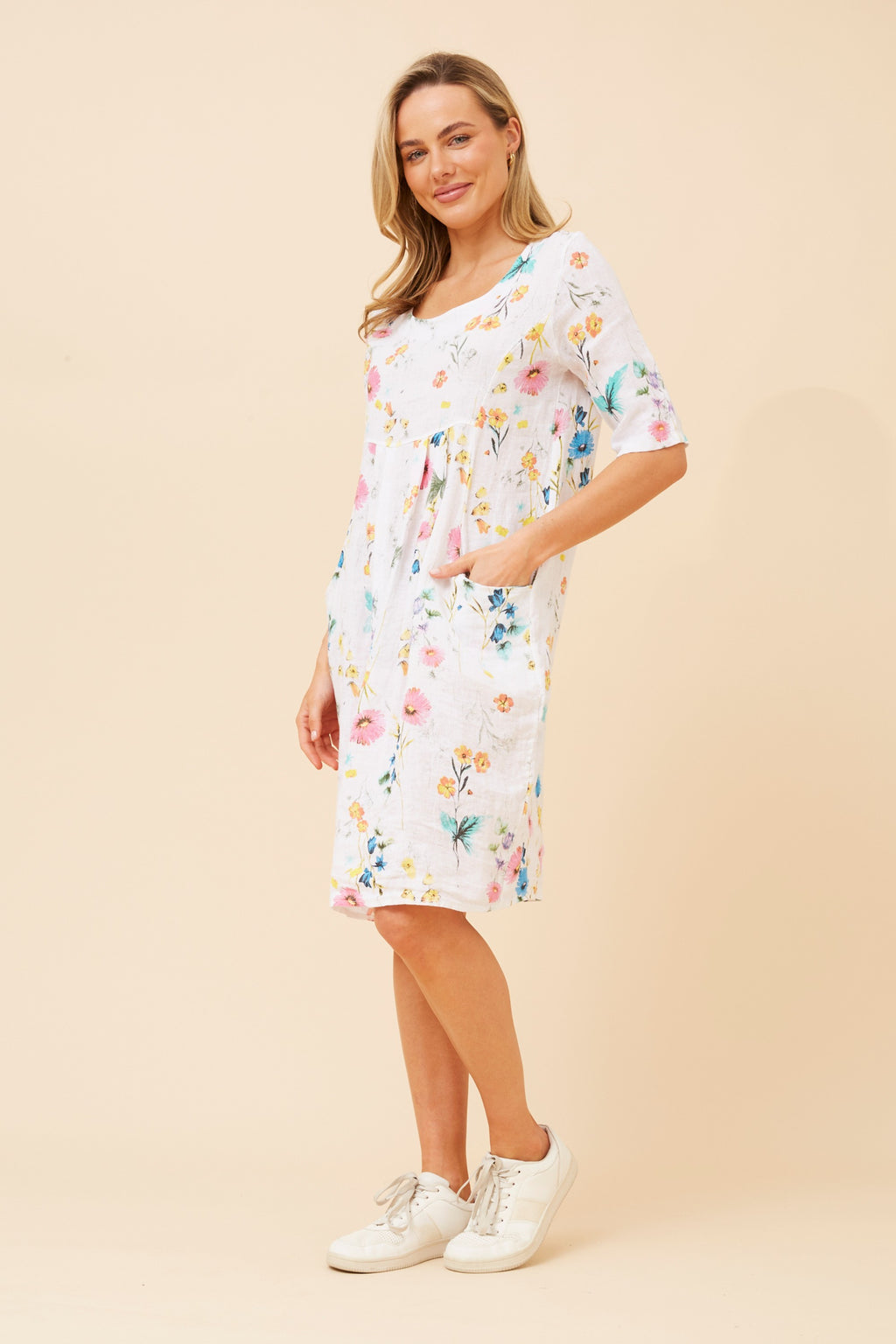 Melody Linen Dress