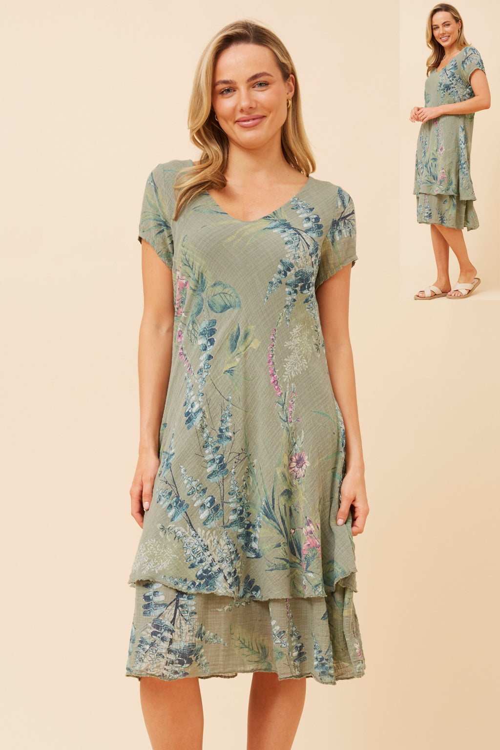 Serenity Floral Dress