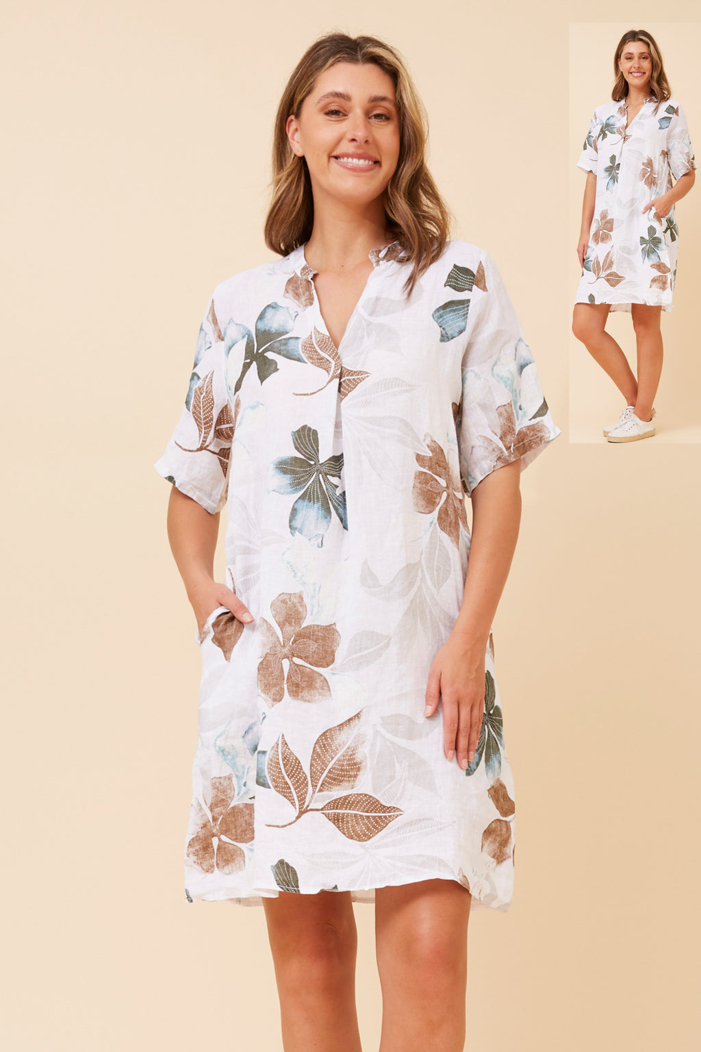 Evie Linen Dress