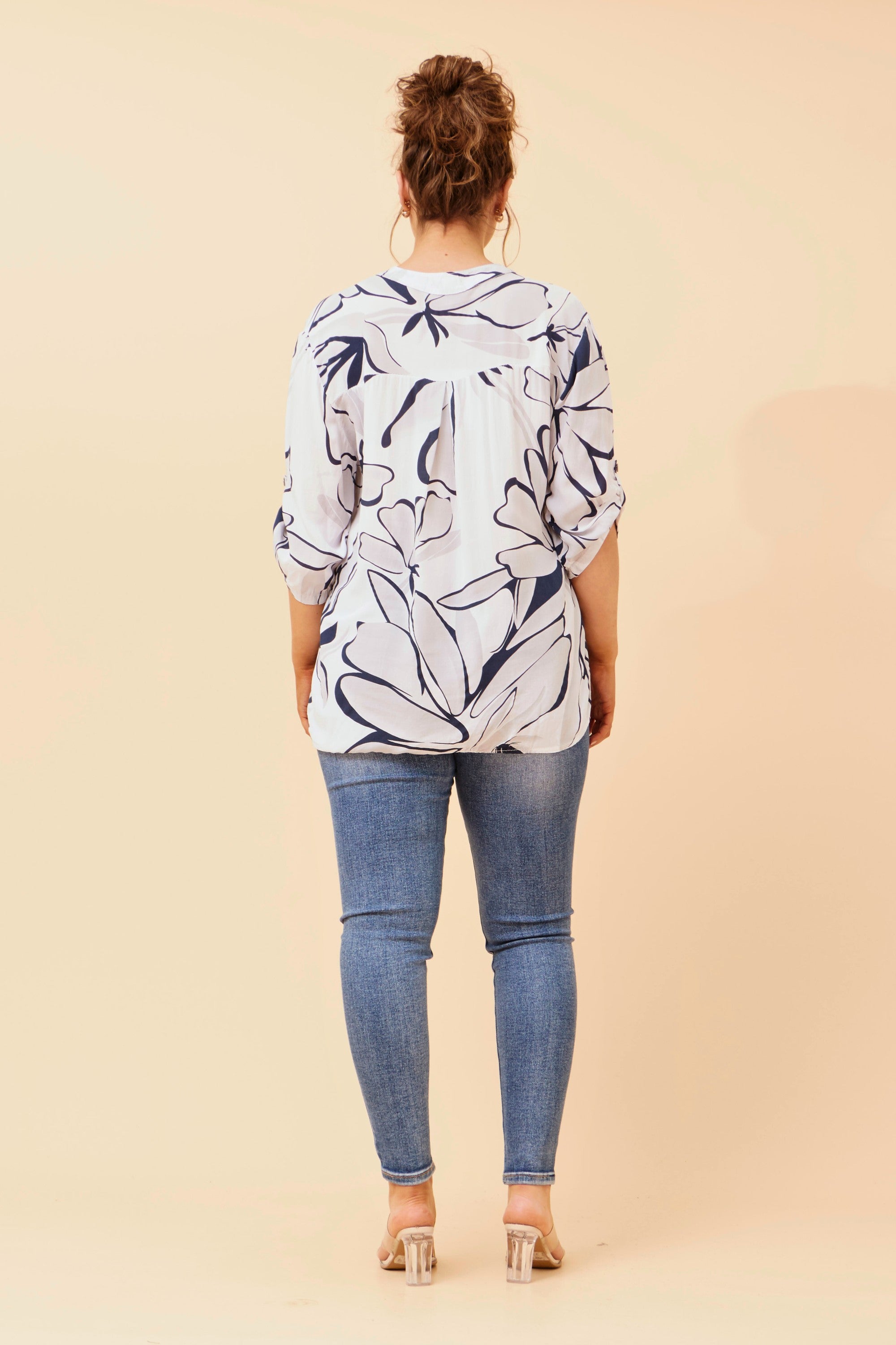 Cruisey White Linen Top